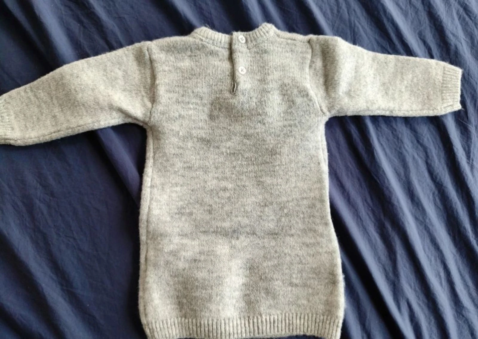 Vestido abrigado para niña Primark gris Minnie 68 cm – photo 6